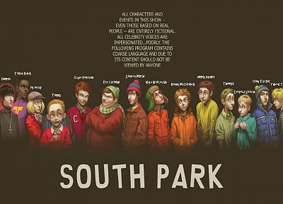 South Park, альтернативных художественные, мягкие тени, реализм - случайные обои для рабочего стола