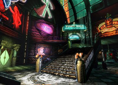 видеоигры, BioShock - копия обоев рабочего стола