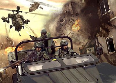 поле боя, Battlefield Bad Company 2 - обои на рабочий стол