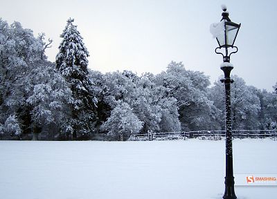 пейзажи, природа, зима, снег, деревья, чудес, Smashing Magazine - оригинальные обои рабочего стола