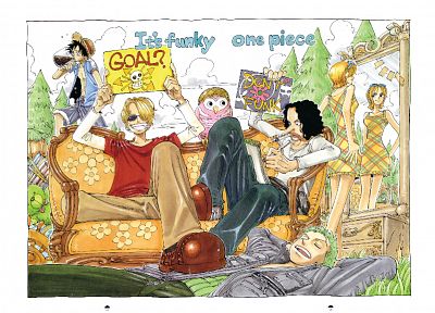 One Piece ( аниме ) - оригинальные обои рабочего стола