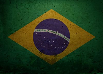 флаги, Бразилия - оригинальные обои рабочего стола
