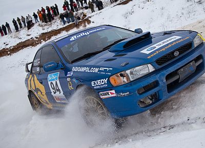 Subaru Impreza WRC - оригинальные обои рабочего стола