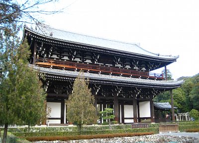 Киото, храмы, Японский архитектура - копия обоев рабочего стола