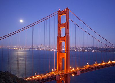 архитектура, мосты, Сан - Франциско - оригинальные обои рабочего стола