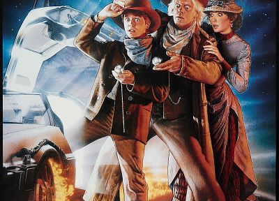 Назад в будущее, Doc Brown, Michael J. Fox, Марти McFly - обои на рабочий стол