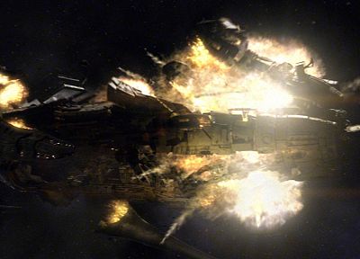 уничтожены, пегас, научная фантастика, Battlestar Pegasus - обои на рабочий стол