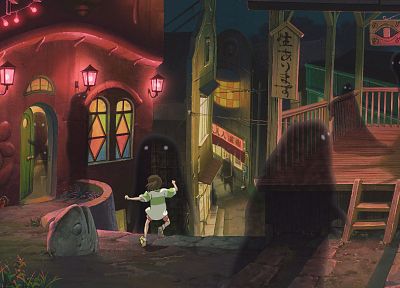 кино, студия, Унесенные призраками, Studio Ghibli - обои на рабочий стол