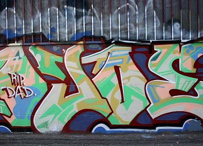 граффити, городской, стрит-арт - обои на рабочий стол