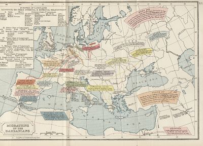 Европа, карты - оригинальные обои рабочего стола