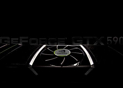 Nvidia, GTX 590 - копия обоев рабочего стола