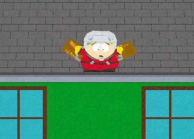 South Park, крыши, Эрик Картман - обои на рабочий стол