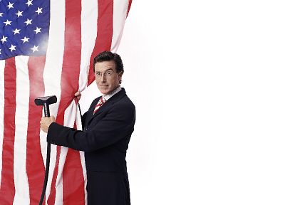 Стивен Колберт, Американский флаг - случайные обои для рабочего стола