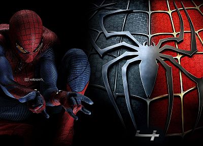 кино, Человек-паук, Удивительный Человек-паук, Человек-паук логотип - похожие обои для рабочего стола