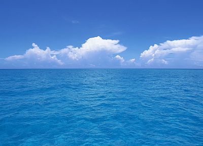 вода, облака, небеса, море - случайные обои для рабочего стола