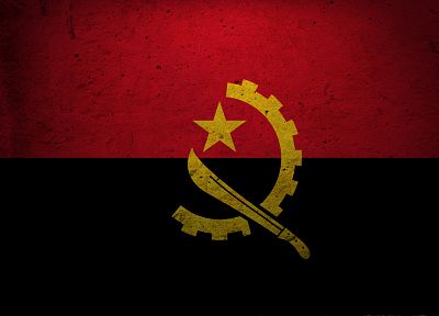 флаги, Ангола - копия обоев рабочего стола