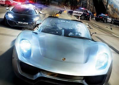видеоигры, автомобили, Готика, Необходимость Speed ​​Hot Pursuit, игры - оригинальные обои рабочего стола