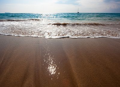 вода, песок, корабли, транспортные средства, пляжи - обои на рабочий стол