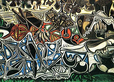 абстракции, картины, Пабло Пикассо - оригинальные обои рабочего стола