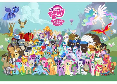My Little Pony, My Little Pony : Дружба Магия - копия обоев рабочего стола