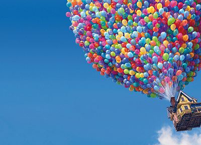 Pixar, Вверх ( фильм ), воздушные шары - обои на рабочий стол