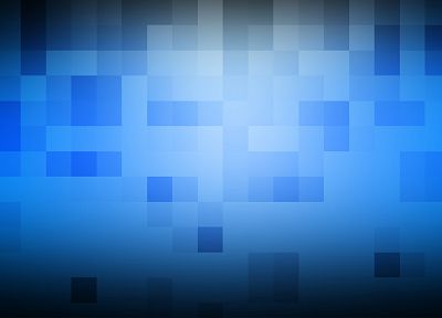 синий, пиксель-арт - копия обоев рабочего стола