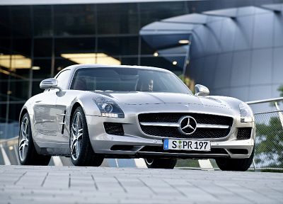автомобили, Мерседес Бенц, Mercedes SLS AMG - копия обоев рабочего стола