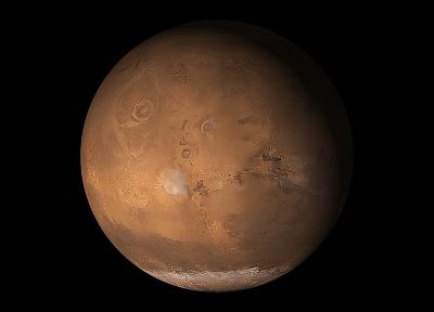 космическое пространство, планеты, Марс - оригинальные обои рабочего стола
