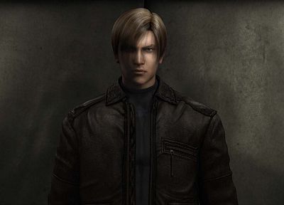 Resident Evil, Леон Кеннеди - копия обоев рабочего стола