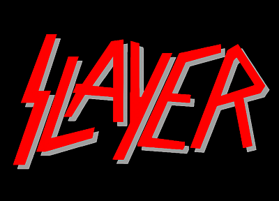 музыка, металл, Slayer, логотипы, Thrash Metal - обои на рабочий стол