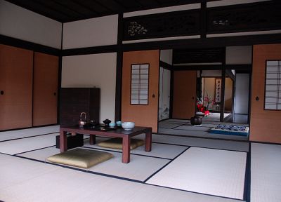 японский, интерьер - оригинальные обои рабочего стола
