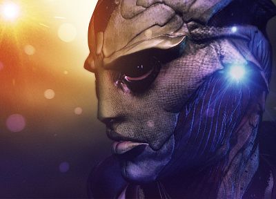 Mass Effect, Тейн - случайные обои для рабочего стола