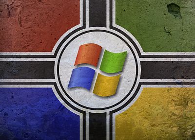 флаги, Microsoft Windows - оригинальные обои рабочего стола