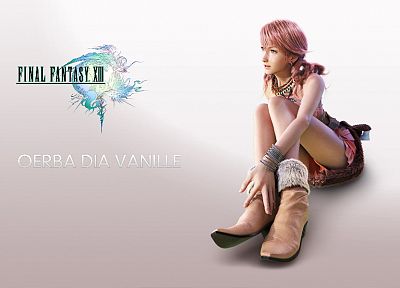 Final Fantasy, Final Fantasy XIII, Oerba Dia Vanille - оригинальные обои рабочего стола