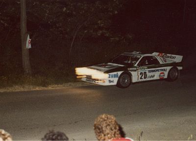 ночь, ралли, гоночный, скачки, Lancia 037, Lancia Rally 037, раллийные автомобили, гоночные автомобили, раллийный автомобиль - копия обоев рабочего стола