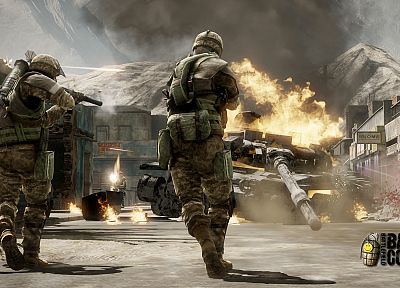 видеоигры, поле боя, Battlefield Bad Company 2, игры - обои на рабочий стол