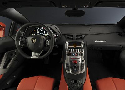 панели, Lamborghini Aventador - оригинальные обои рабочего стола