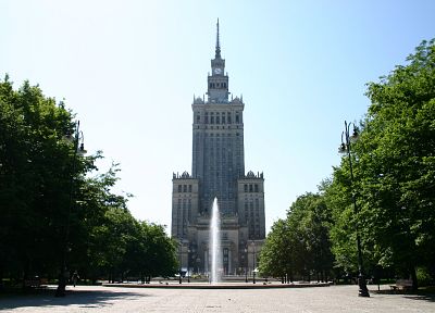 Варшава - оригинальные обои рабочего стола