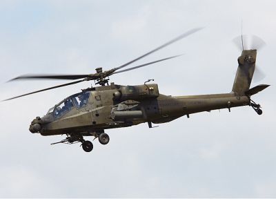 самолет, Apache, вертолеты, Голландия, Голландский, транспортные средства, AH-64 Apache, Нидерланды - копия обоев рабочего стола