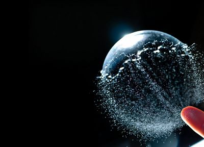 вода, пузыри, макро - случайные обои для рабочего стола