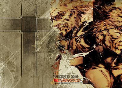 Metal Gear Solid 4 - оригинальные обои рабочего стола