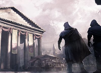 Assassins Creed 2 - оригинальные обои рабочего стола