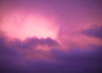 облака, фиолетовый, небо - оригинальные обои рабочего стола