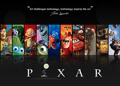 Pixar, кино, Wall-E, автомобили, племенной, цитаты, Вверх ( фильм ), В поисках Немо, Корпорация монстров, Рататуй, История игрушек, Суперсемейка, Приключения Флика - похожие обои для рабочего стола