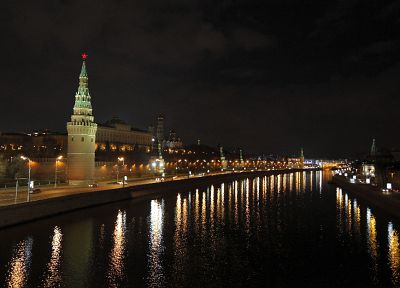 города, здания, Москва, реки - обои на рабочий стол