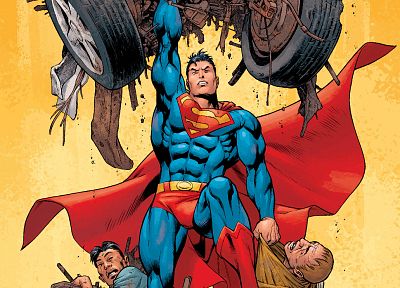 DC Comics, комиксы, супермен - оригинальные обои рабочего стола