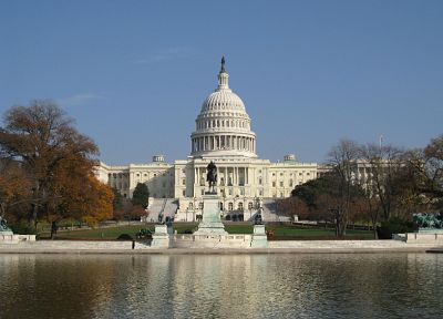 Вашингтон, Здание Капитолия - копия обоев рабочего стола