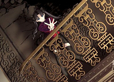 Fate/Stay Night (Судьба), Тосака Рин, Fate series (Судьба) - копия обоев рабочего стола