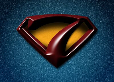 Windows 7, супермен, Superman Logo - оригинальные обои рабочего стола