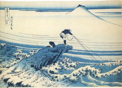 Кацусика Хокусай, Тридцать шесть видов горы Фудзи - копия обоев рабочего стола